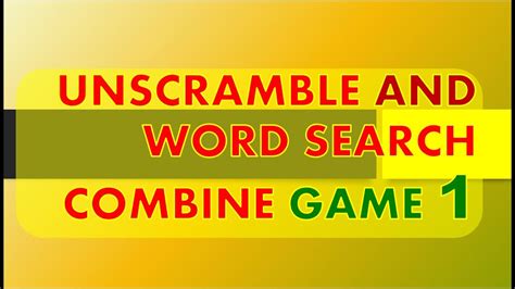 unscramble combine